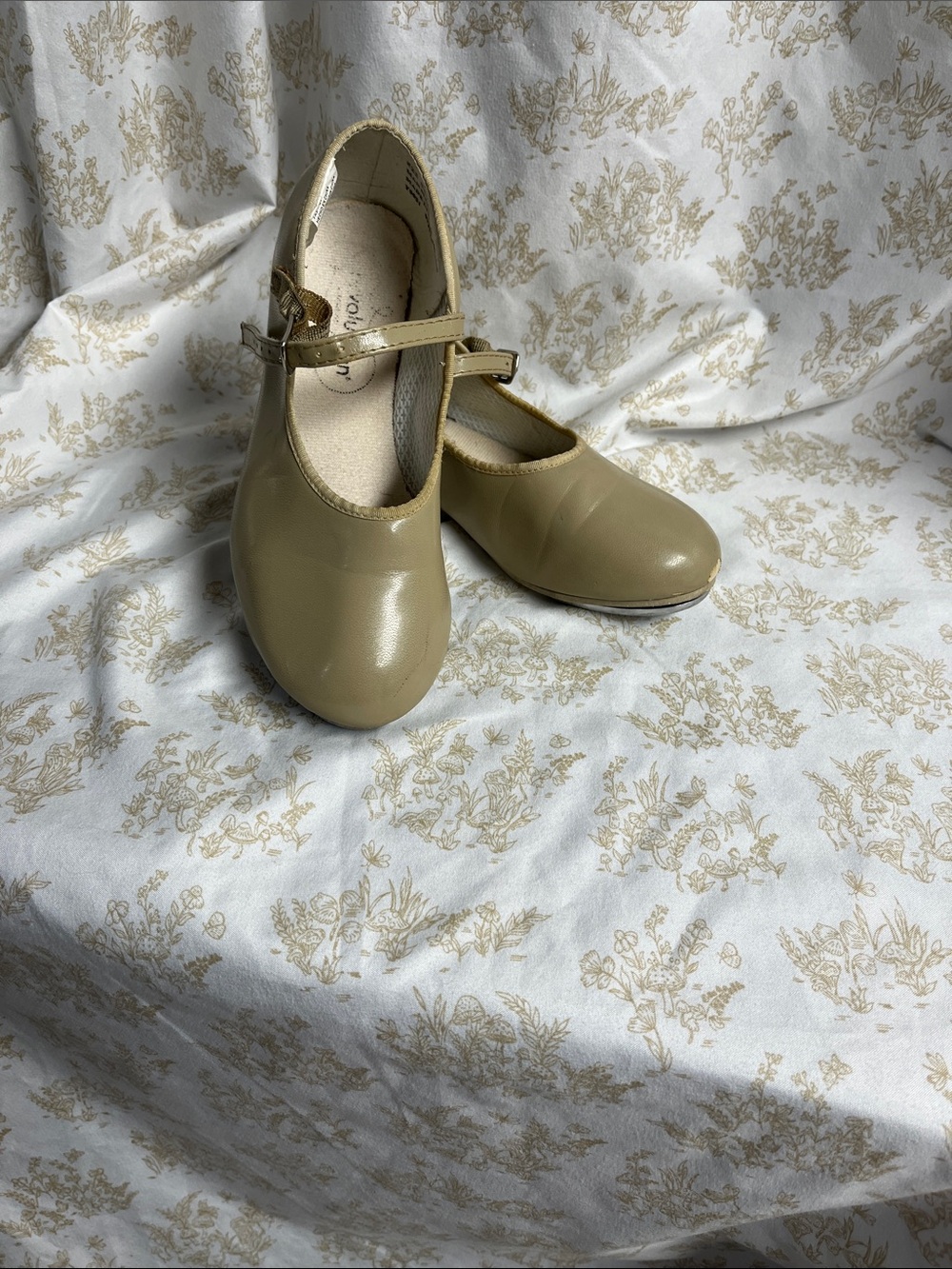 Revolution taupe tap dancing Mary Jane’s
